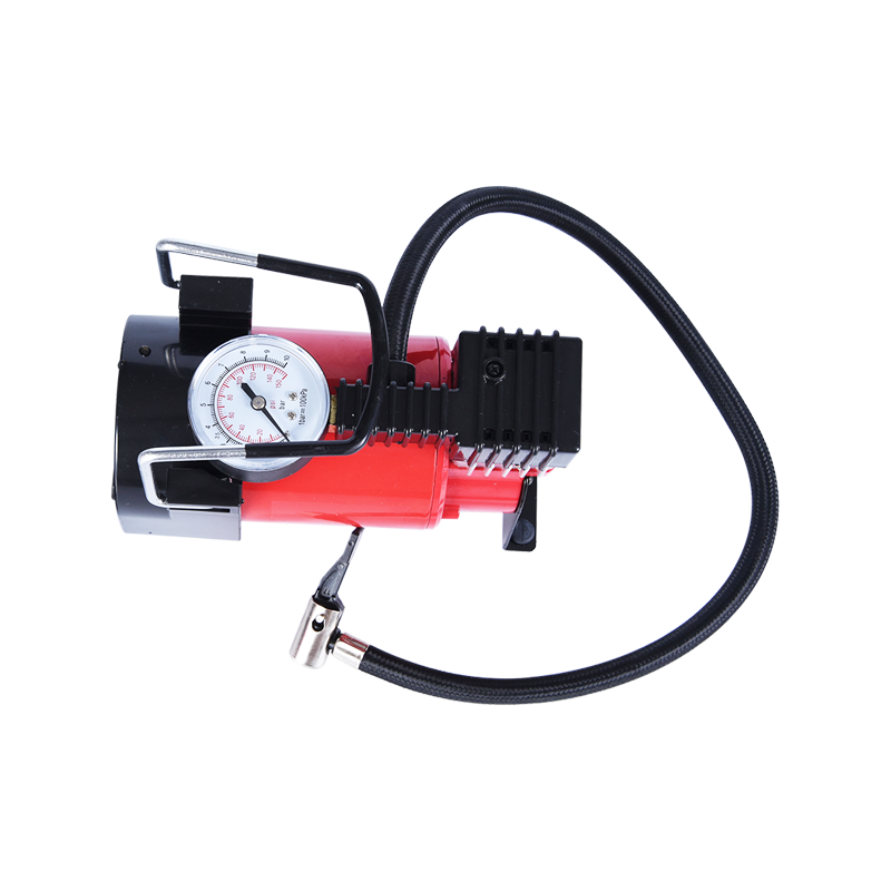 HC651B Přenosné vzduchové čerpadlo vozidla s tlakovým měřítkem