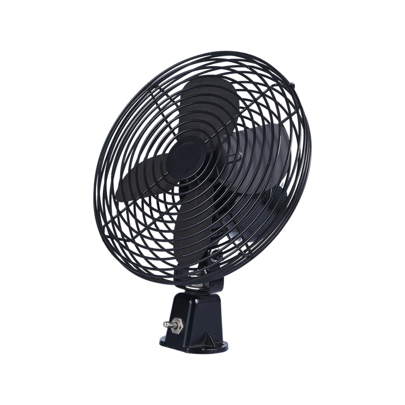HF318 dvoustupňový nastavitelný přenosný ventilátor automobilu